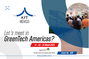  GreenTech Americas 2023 Meksika fuarına katılıyoruz.