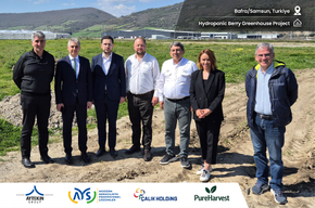 We have reached a cooperation agreement with Pure Harvest, which is part of Çalık Holding.