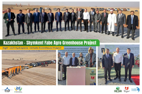 Çimkent Fabe Agro Sera Projesi – AYS Kazakistan Temel Atma Töreni Gerçekleştirildi
